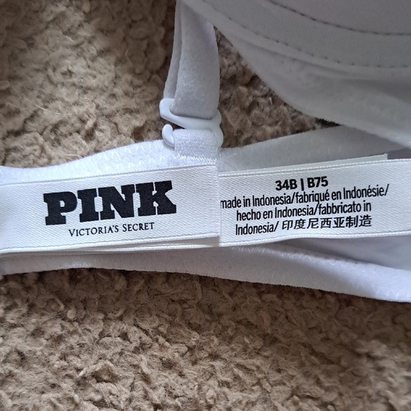 Victoria's Secret White Underwire T-Shirt Bra - Picture 2 of 8